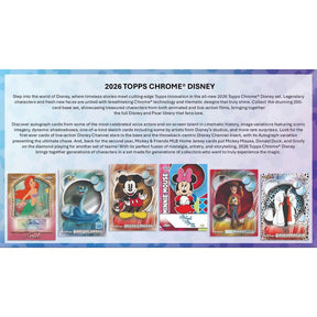 2026 Topps Disney Chrome Mega Box