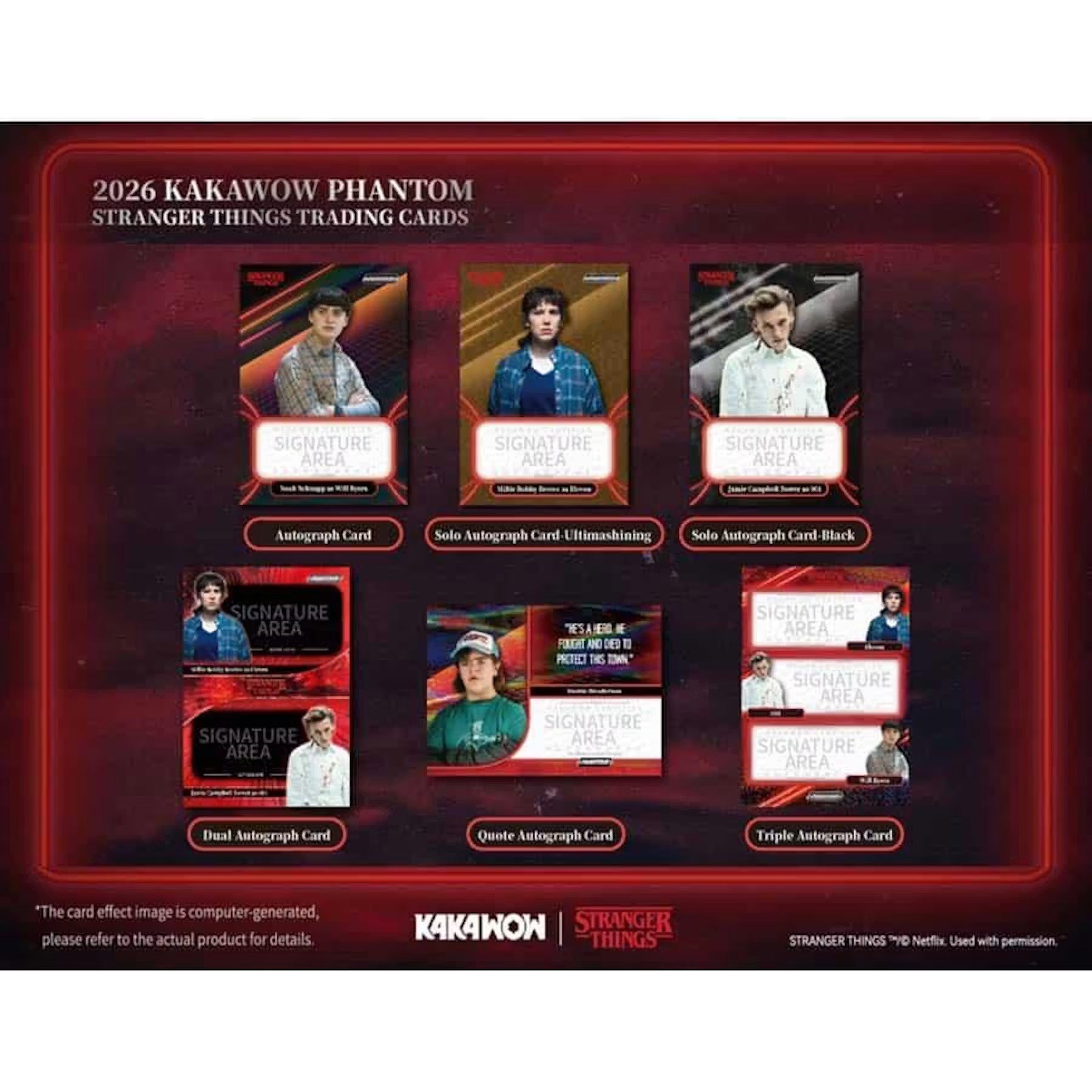 2026 Kakawow Phantom Stranger Things Hobby Box