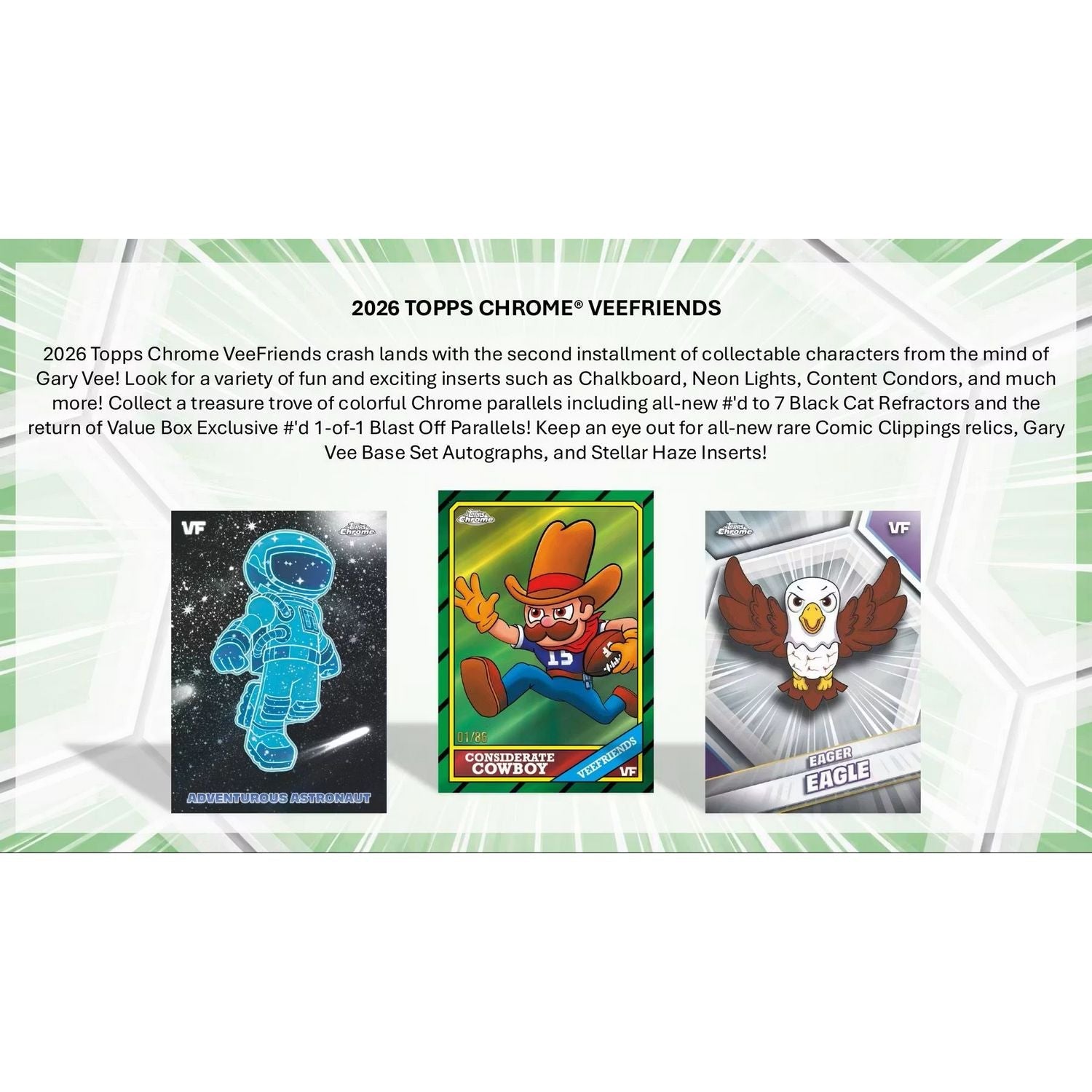 2026 Topps VeeFriends Chrome Mega Box