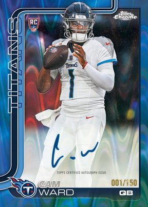 2025 Topps Chrome Football Value Box