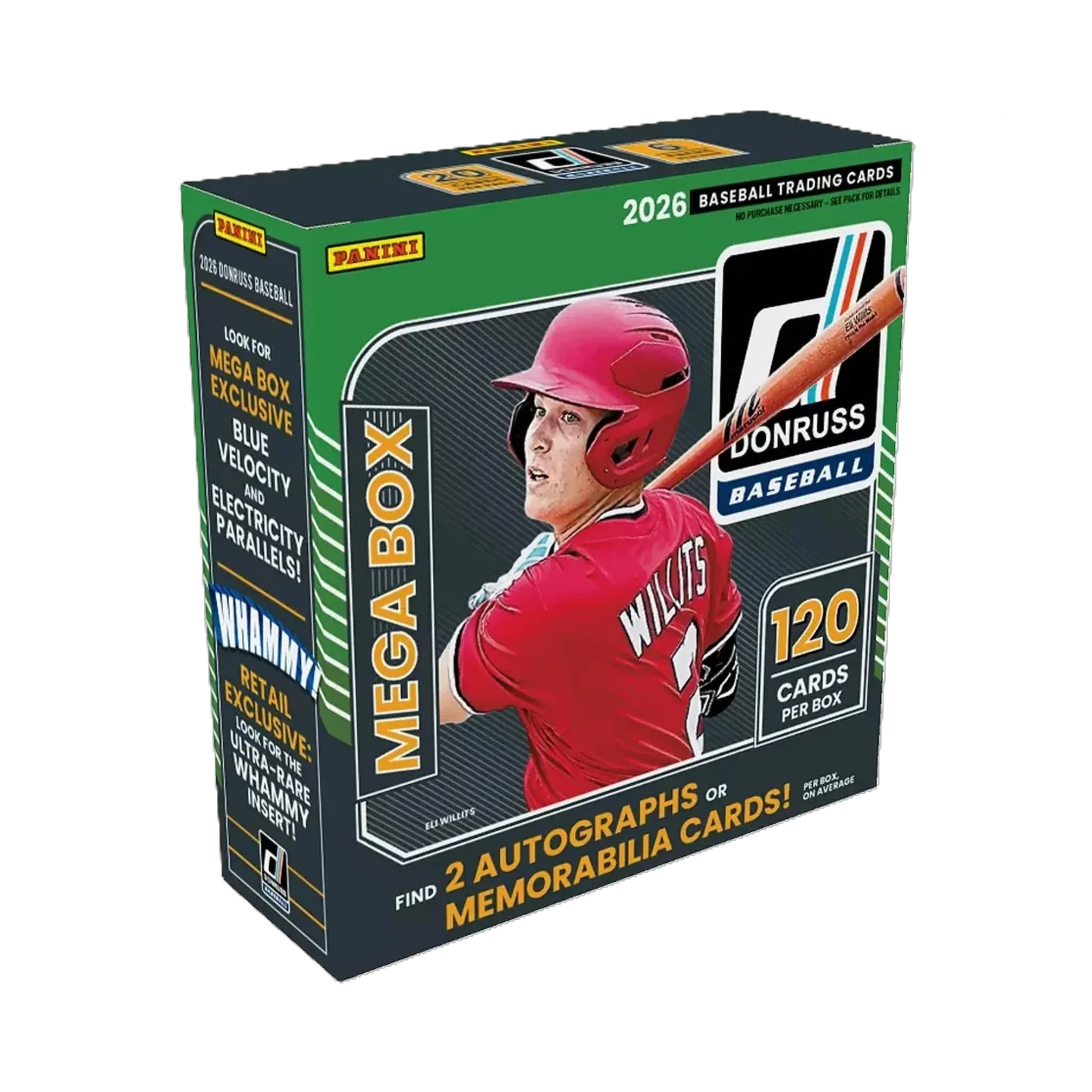 2026 Panini Donruss Baseball Mega 20-Box Case