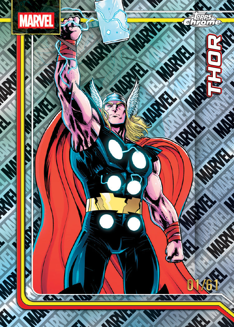[Preorder] 2026 Topps Marvel Comics Chrome Mega Box