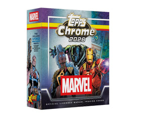 [Preorder] 2026 Topps Marvel Comics Chrome Mega Box