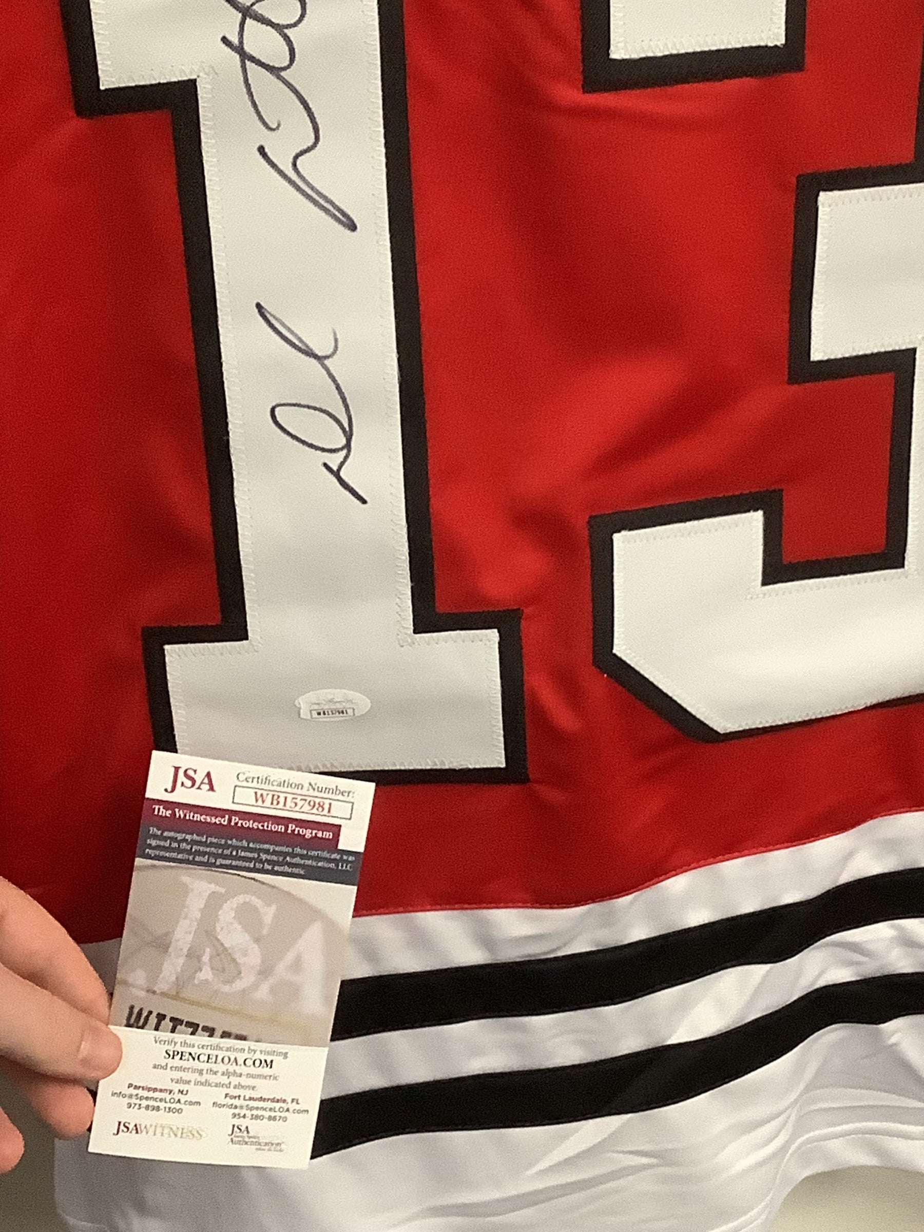 Daniel Carcillo Autographed Inscribed Jersey w/ COA