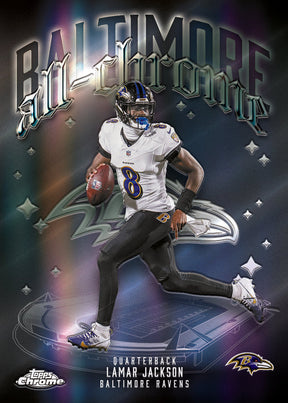 2025 Topps Chrome Football Hobby Box 12-Box Case