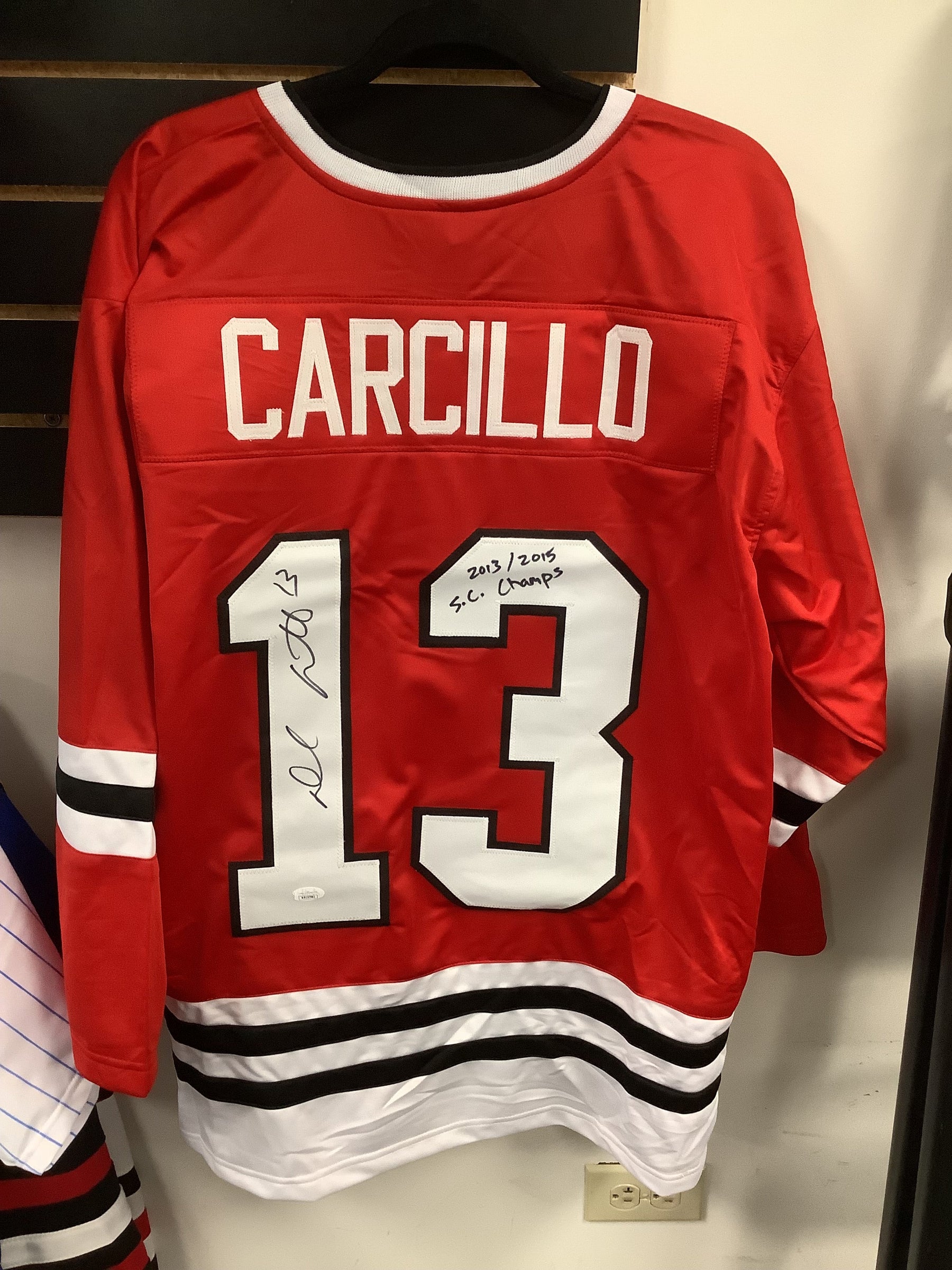 Daniel Carcillo Autographed Inscribed Jersey w/ COA