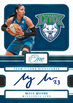 2025 Panini One & One WNBA Basketball Hobby 10 Box Case