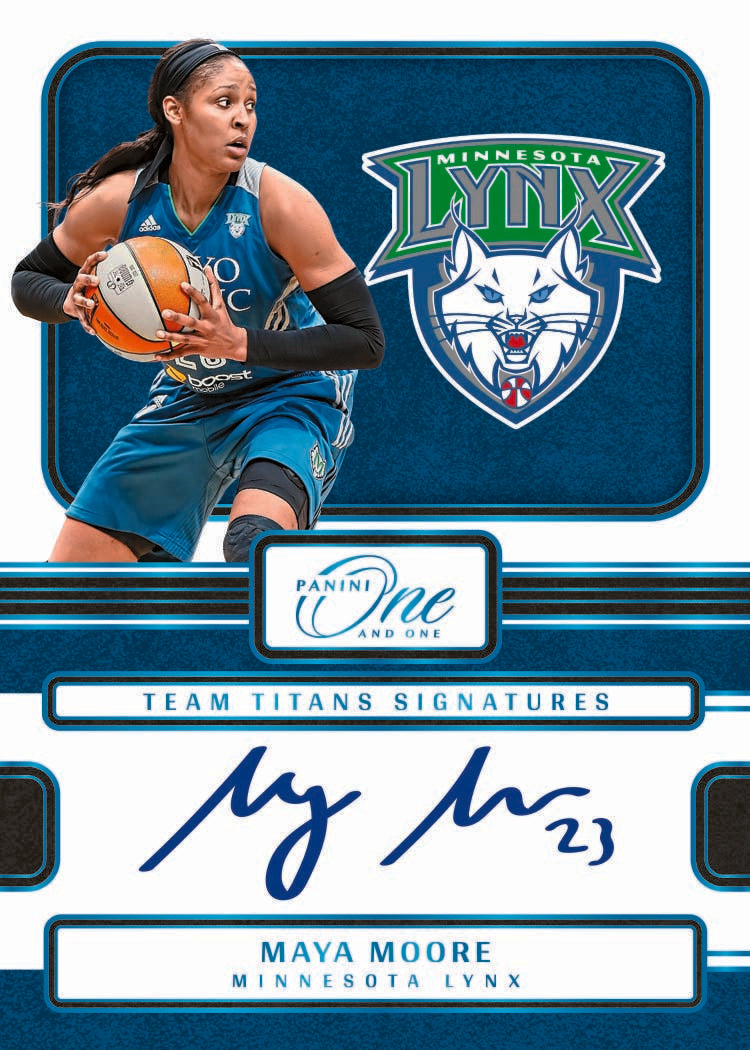 2025 Panini One & One WNBA Basketball Hobby 10 Box Case