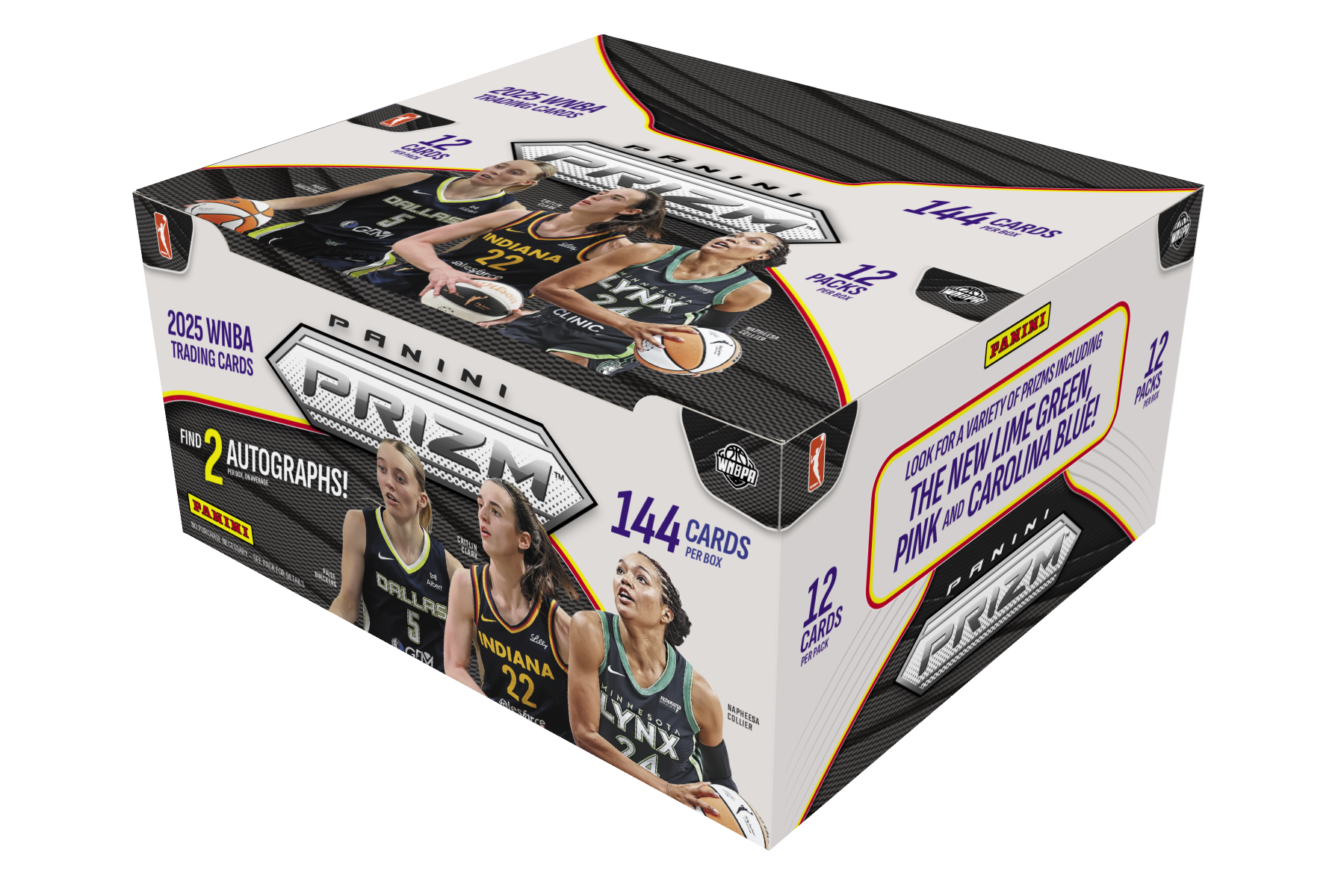 2025 Panini Prizm WNBA Basketball Hobby 12 Box Case