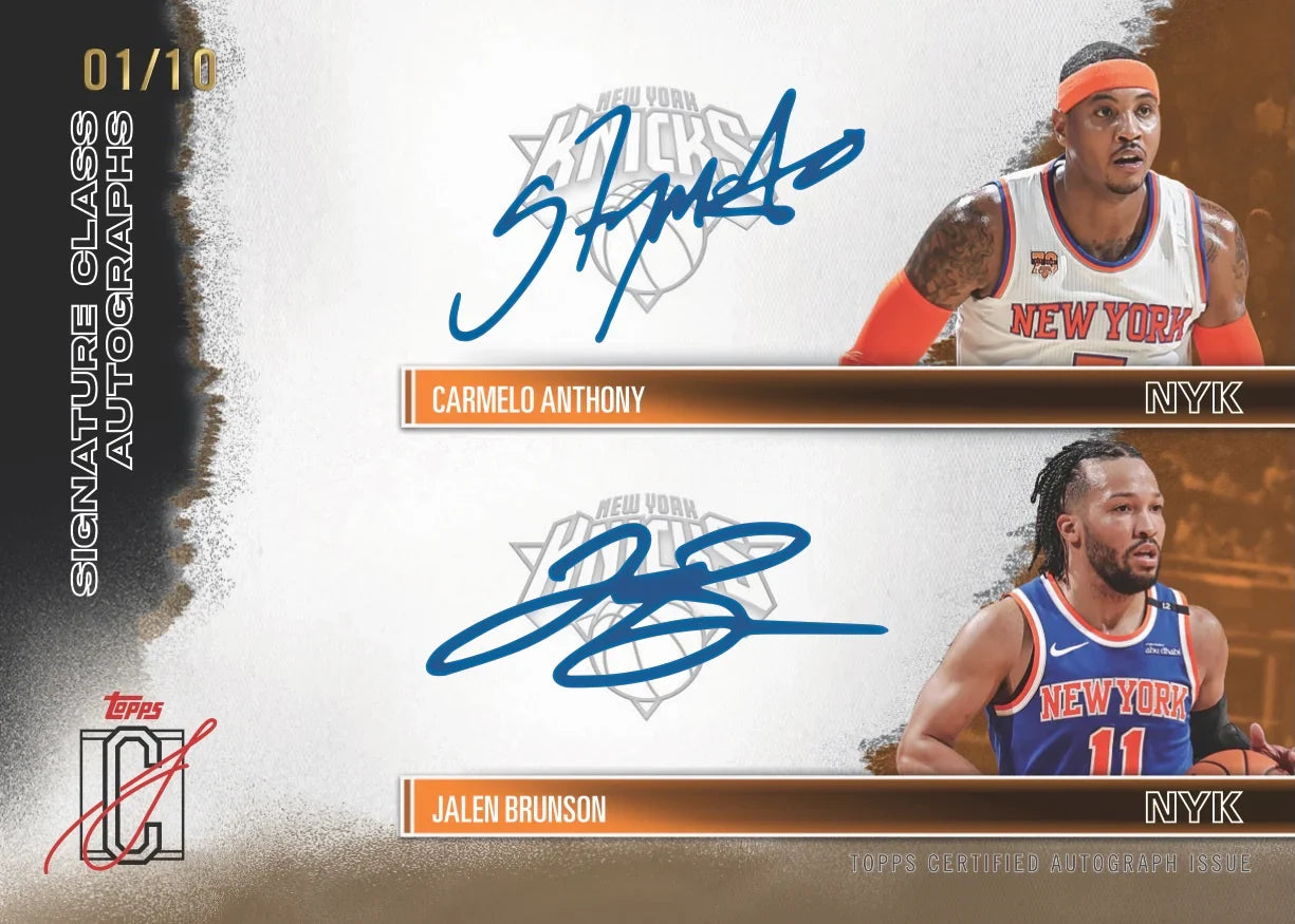 2025-26 Topps NBA Signature Class Basketball - Hobby Box
