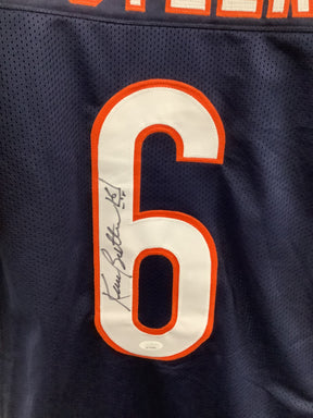 Kevin Butler Chicago Bears Custom Autographed Football Jersey JSA COA