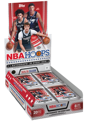 2025/26 Topps NBA Hoops Basketball Hobby 12 Box Case