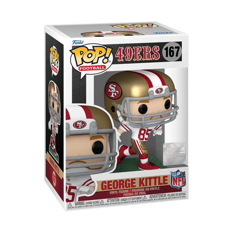 George Kittle Funko Pop Football 167 W/ Protector