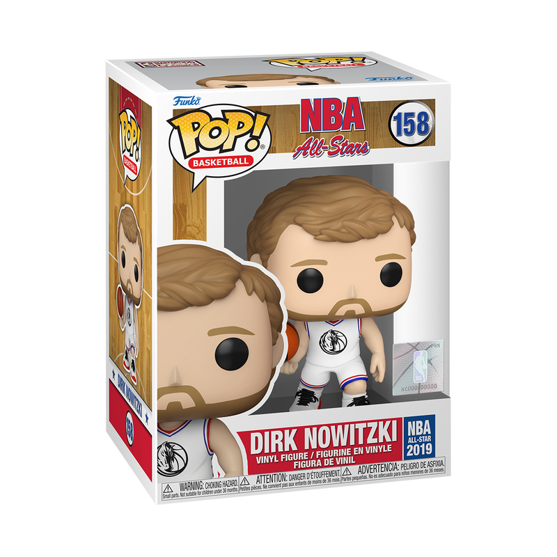 Dirk Nowitzki Funko Pop Basketball 158 W/ Protector