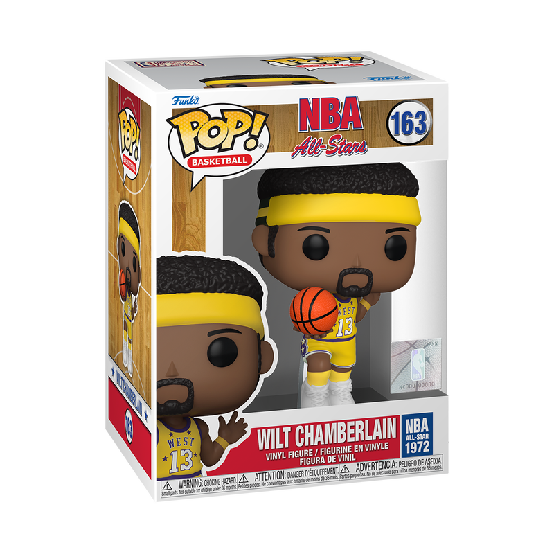 Wilt Chamberlain Funko Pop Basketball 163 W/ Protector