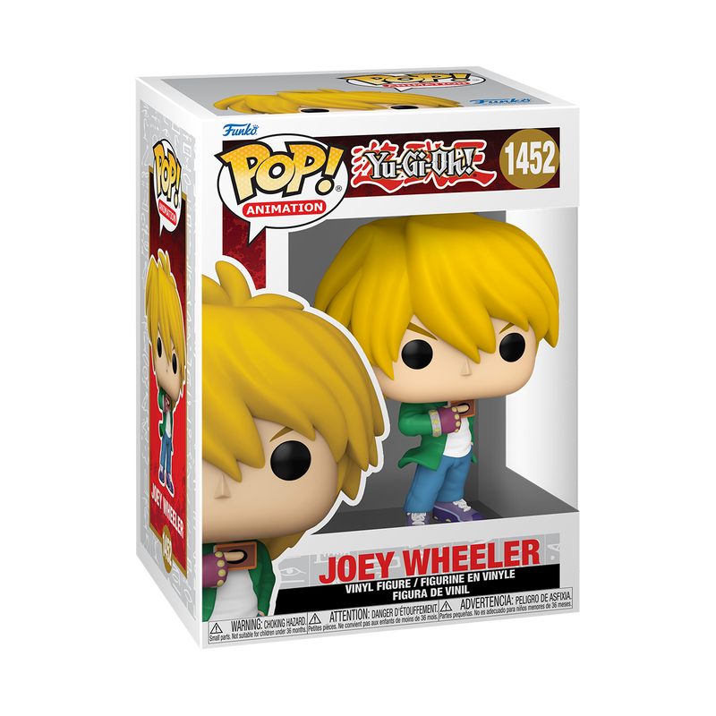 Joey Wheeler Funko Pop Yu-Gi-Oh! 1452 W/ Protector