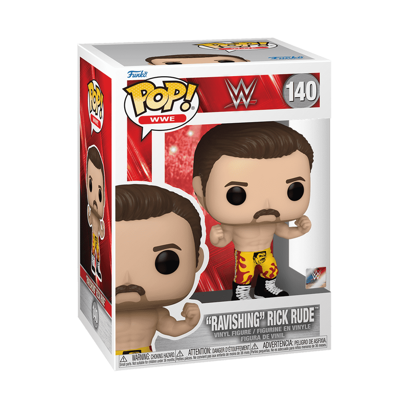"Ravishing" Rick Rude Funko Pop WWE 140 W/ Protector