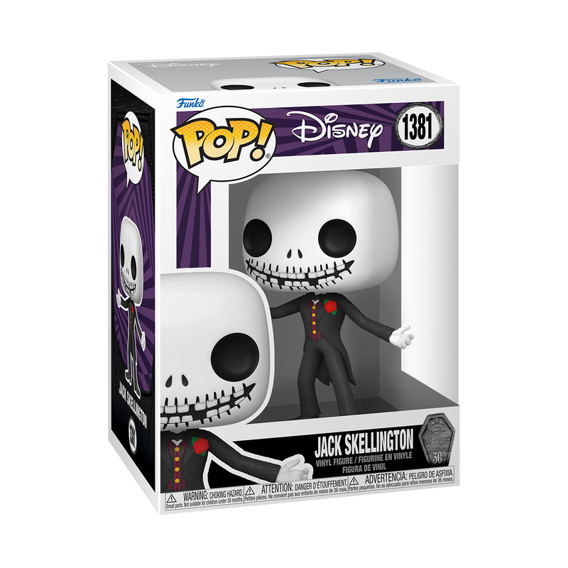 Jack Skellington Funko Pop Disney 1381 W/ Protector