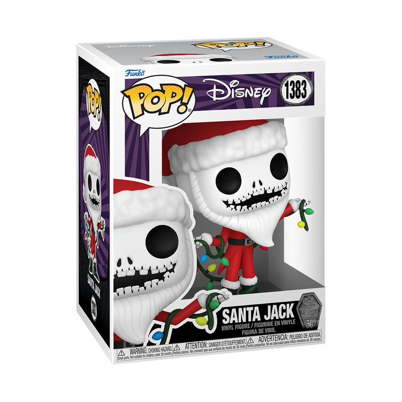 Santa Jack Funko Pop Disney 1383 W/ Protector