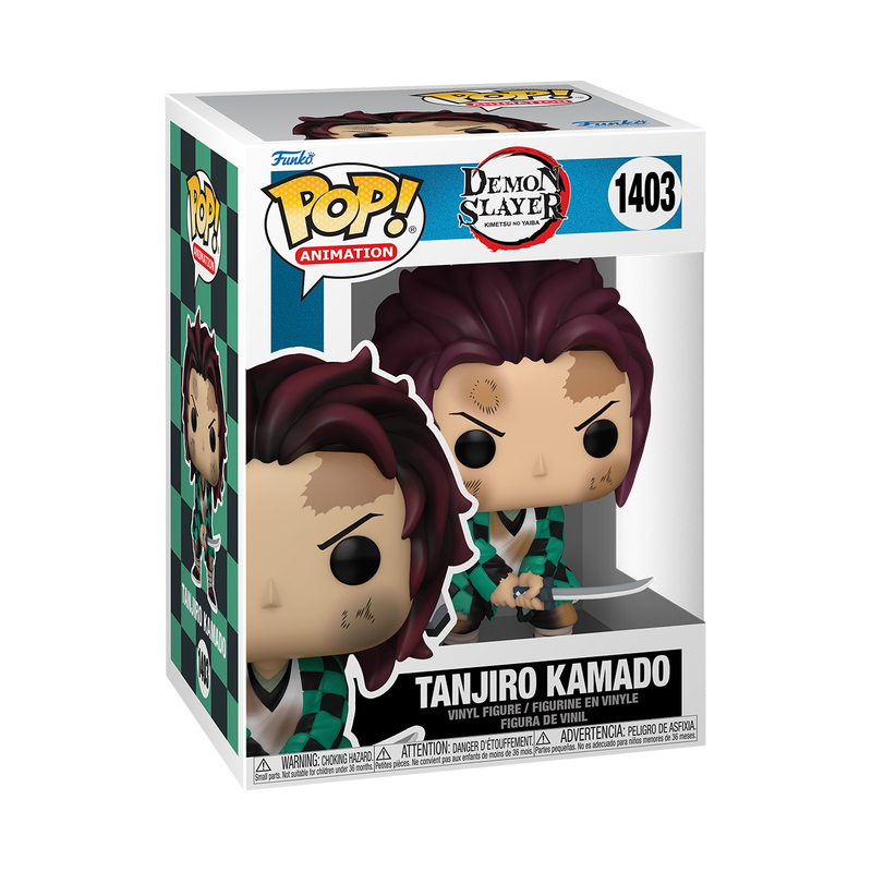 Tanjiro Kamado Funko Pop Demon Slayer 1403 W/ Protector