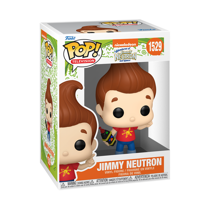 Jimmy Neutron Funko Pop Nickelodeon 1529 W/ Protector