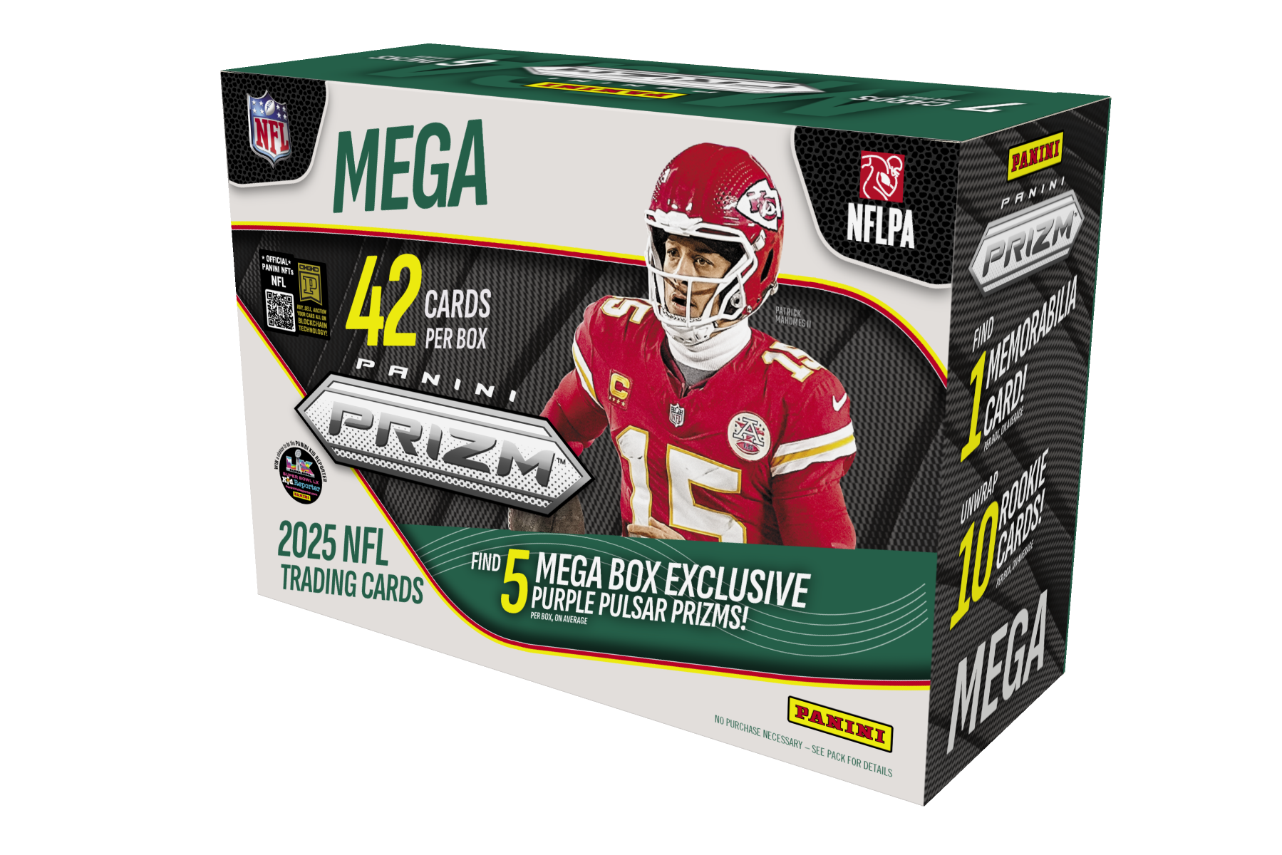 2025 Panini Prizm Football Hobby Mega Box