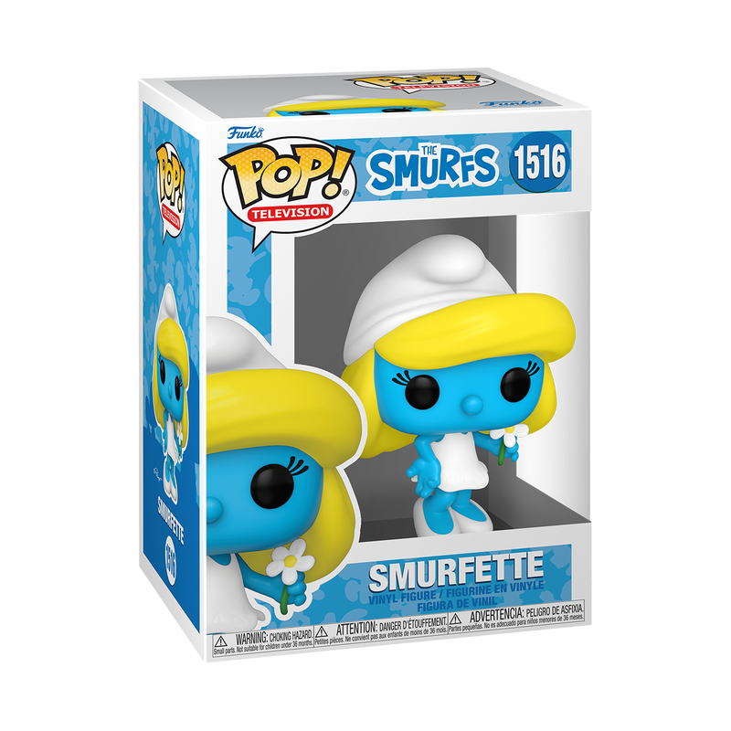 Smurfette Funko Pop Television 1516 W/ Protector