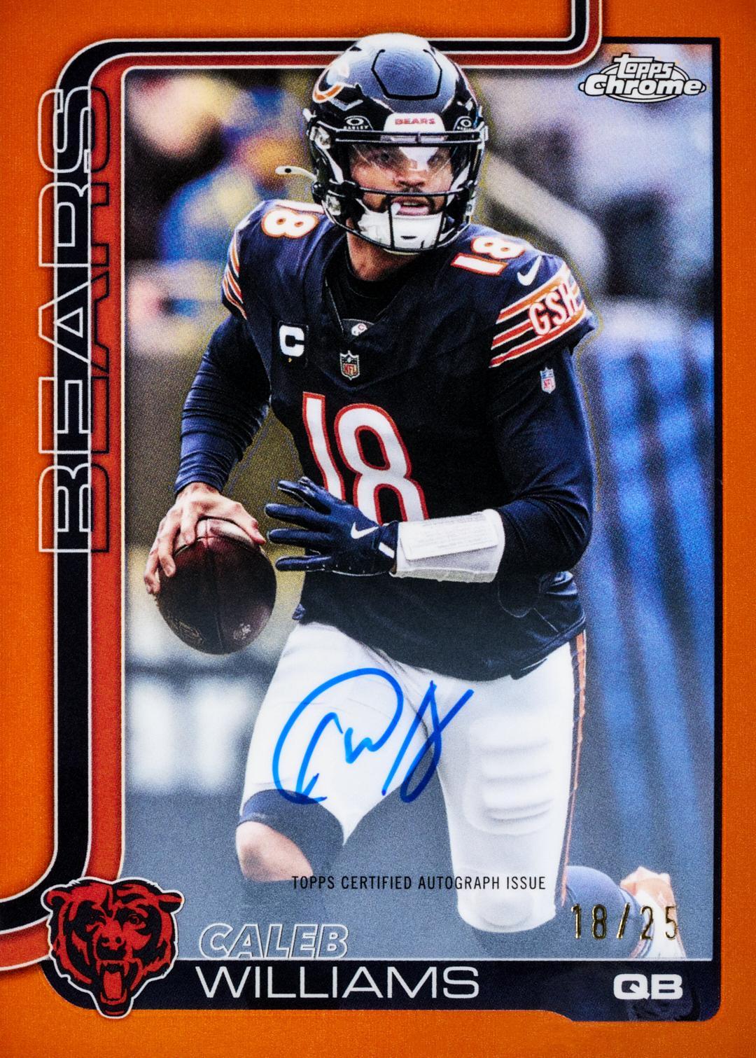 2025 Topps Chrome Football Hobby Box 12-Box Case