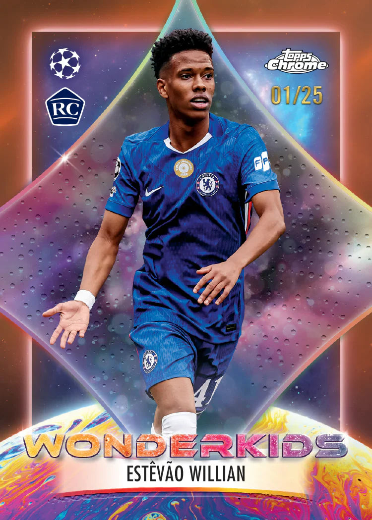 2025-26 Topps Chrome UEFA Club Competitions - Hobby Box