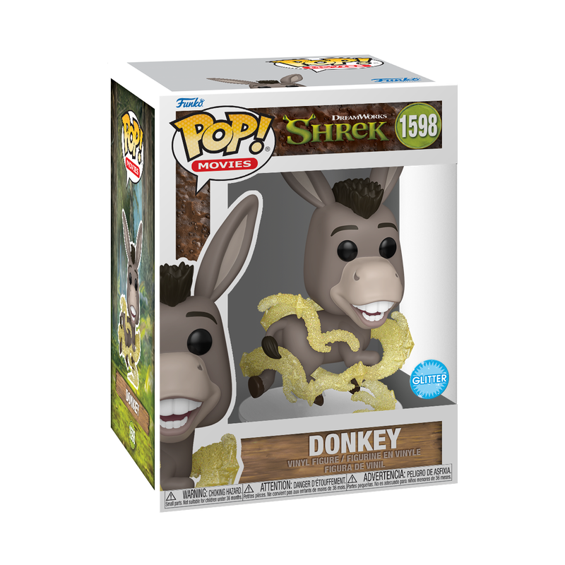 Donkey Funko Pop Shrek 1598 W/ Protector
