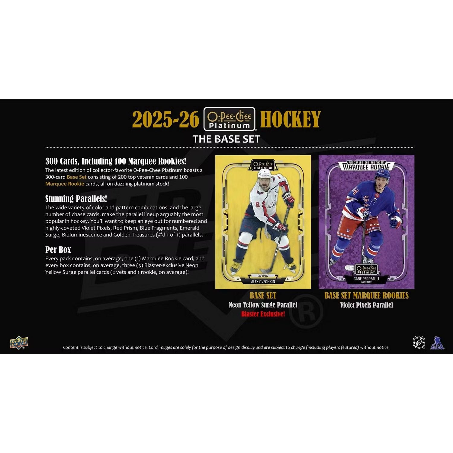 2025-26 Upper Deck O-Pee-Chee Platinum Hockey Blaster Box