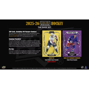 2025-26 Upper Deck O-Pee-Chee Platinum Hockey Blaster Box