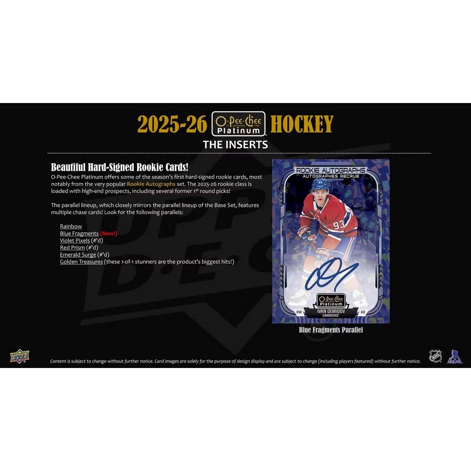 2025-26 Upper Deck O-Pee-Chee Platinum Hockey Blaster Box