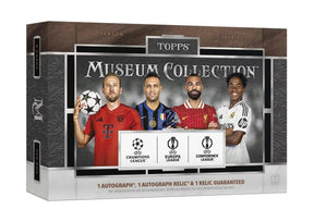 2024-25 Topps Museum Collection UEFA Club Competitions Soccer Hobby Box