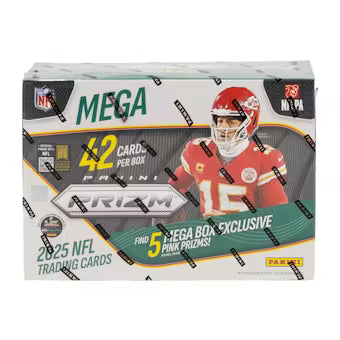 2025 Panini Prizm Football Mega Box (Pink Prizms)