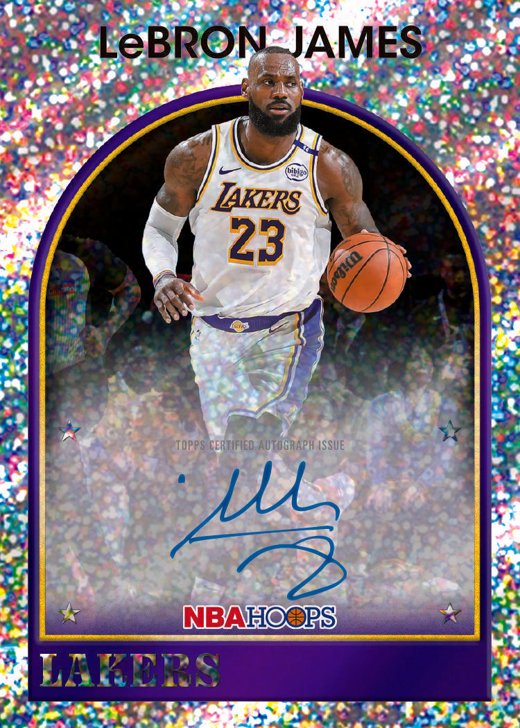 2025/26 Topps NBA Hoops Basketball Jumbo 8 Box Case
