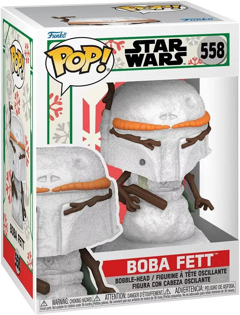 Boba Fett Funko Pop Star Wars Holiday 558