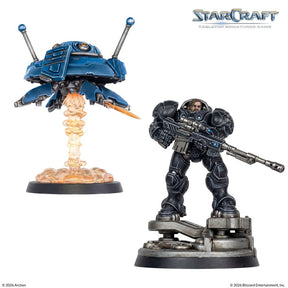 StarCraft Tabletop Miniatures Game: Terran - Jim Raynor & Point Defense Drone *Expected Release Date of August 2026*