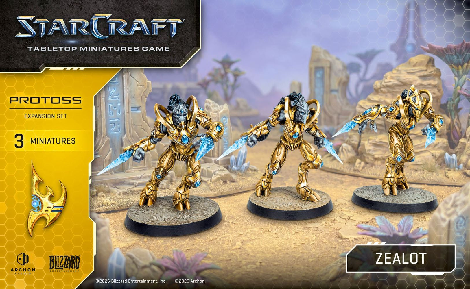 StarCraft Tabletop Miniatures Game: Protoss - Zealot *Expected Release Date of August 2026*