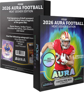 2026 Pulse Aura Football Heat Seeker Edition (1 Autograph Per Box) - Pre Order