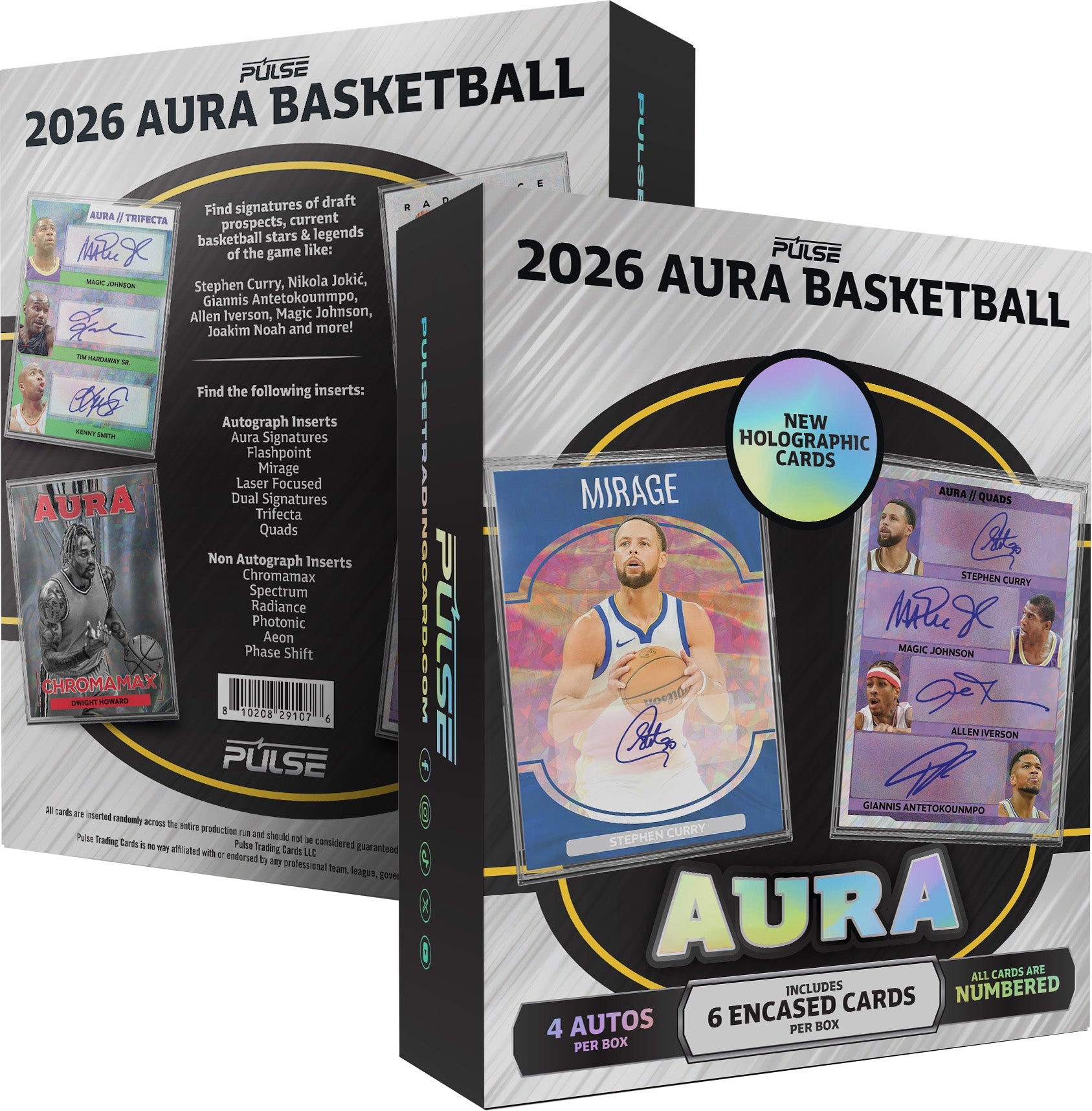 2026 Pulse Aura Basketball Hobby (4 Autographs Per Box) - Pre Order