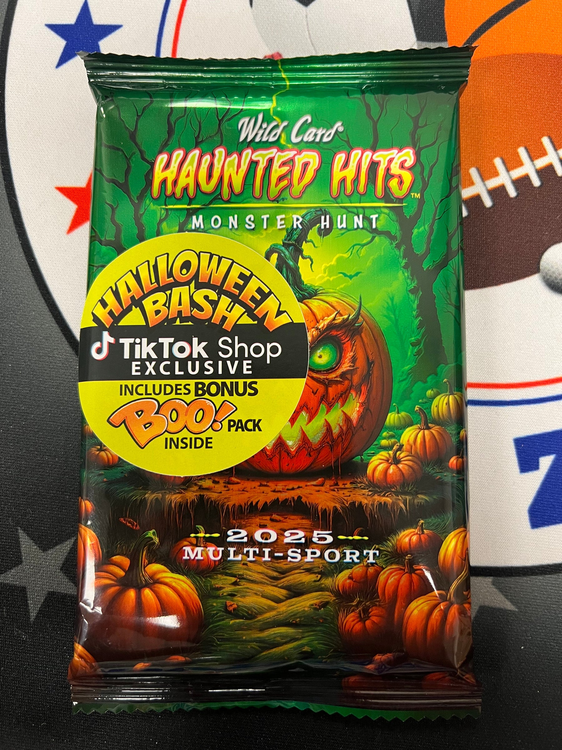 2025 Wild Card Haunted Hits Multi-Sport  TikTok Exclusive BOO! Pack