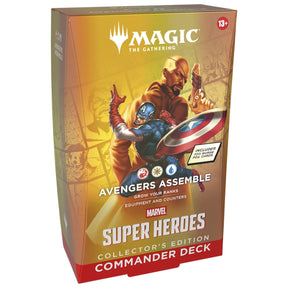 Magic the Gathering: Marvel Super Heroes Collector Commander Decks (Set of 4)