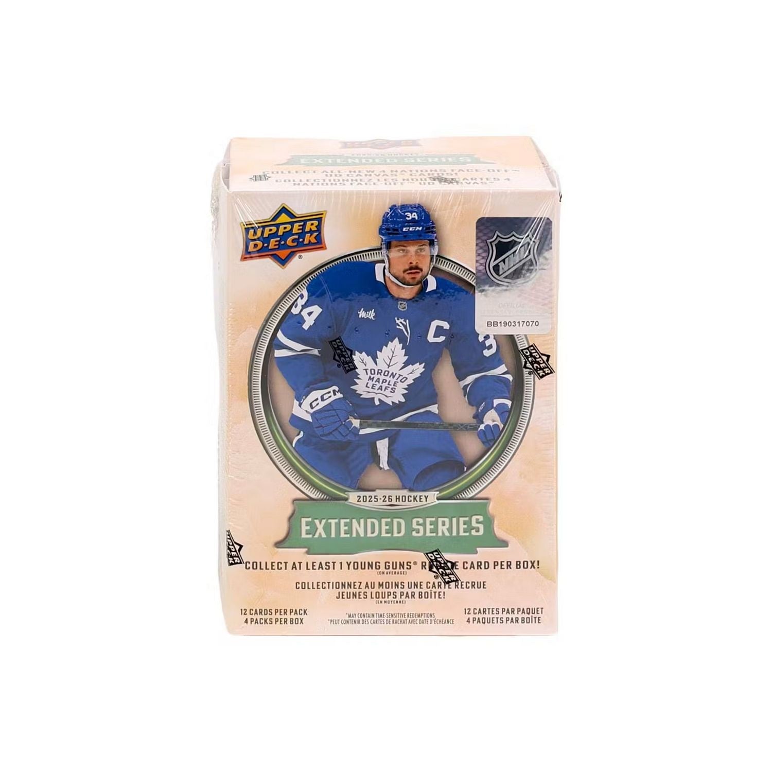 2025-26 Upper Deck Extended Series Hockey Blaster Box