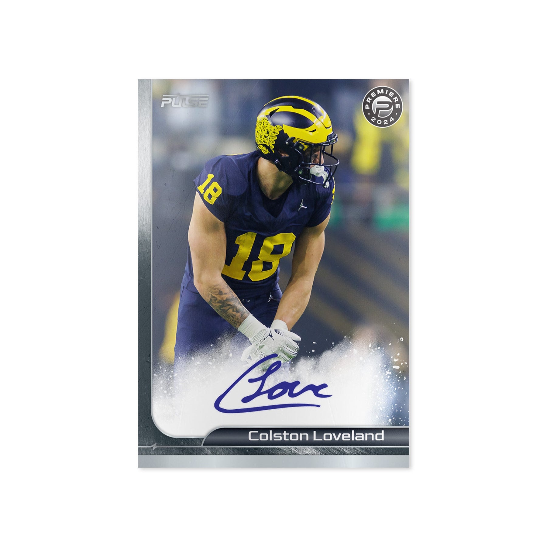 2024 Pulse Premiere Football Hobby (4 On-Card Autographs Per Box)