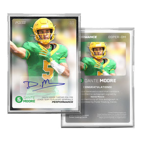 2026 Pulse On Demand Dante Moore Performance Autograph Card