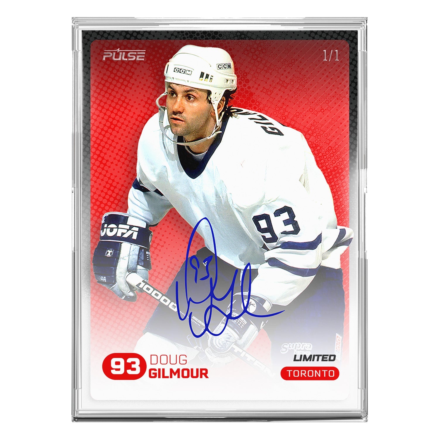 2026 Pulse On Demand Limited – Doug Gilmour On-Card Autograph Card