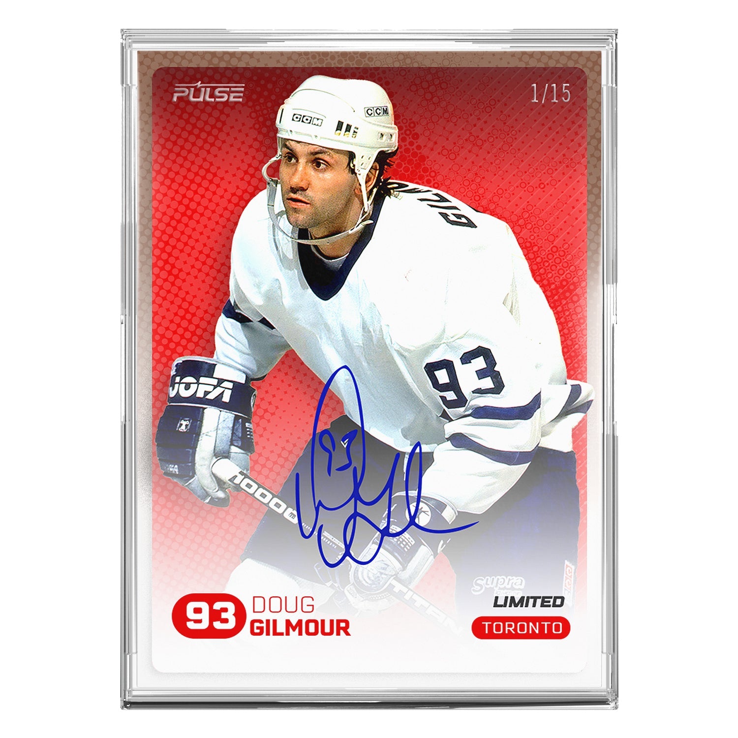 2026 Pulse On Demand Limited – Doug Gilmour On-Card Autograph Card