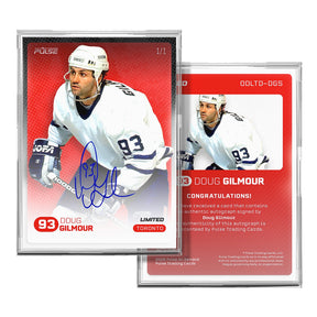 2026 Pulse On Demand Limited – Doug Gilmour On-Card Autograph Card