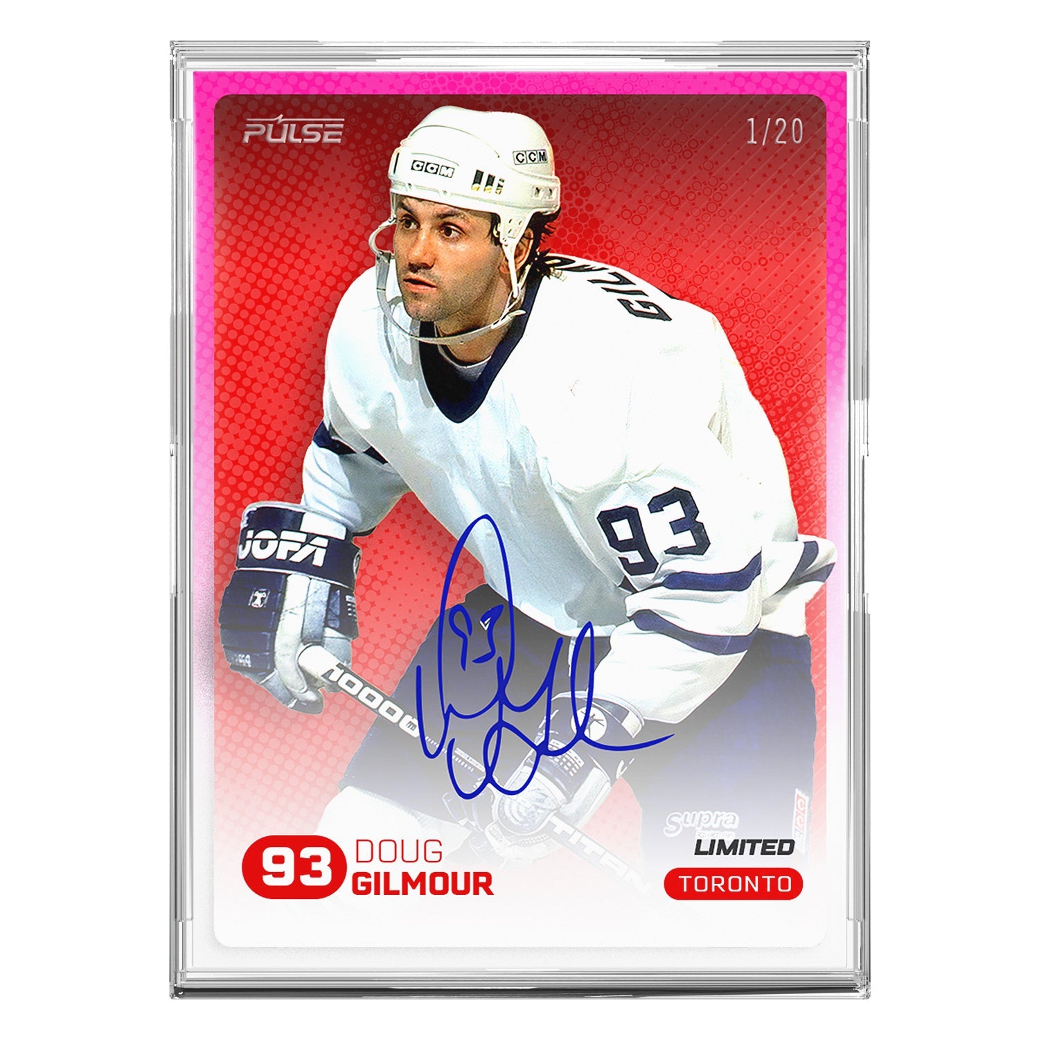2026 Pulse On Demand Limited – Doug Gilmour On-Card Autograph Card